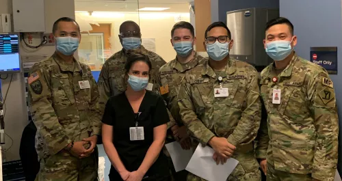 National Guard at LGH National Guard at LGH
