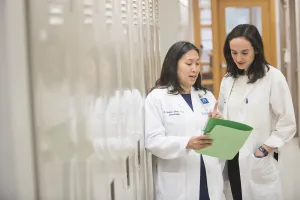 Doctors talking