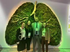 Pulmonary fellows at a conference