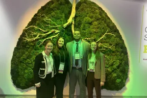 Pulmonary fellows at a conference