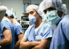 Marvin Konstam, MD and Deeb Salem, MD at the first heart transplant at Tufts MC Marvin Konstam, MD and Deeb Salem, MD at the first heart transplant at Tufts MC