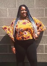 Jabarah Harley before weight loss surgery