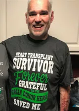 Mac smiling post heart transplant Mac smiling post heart transplant